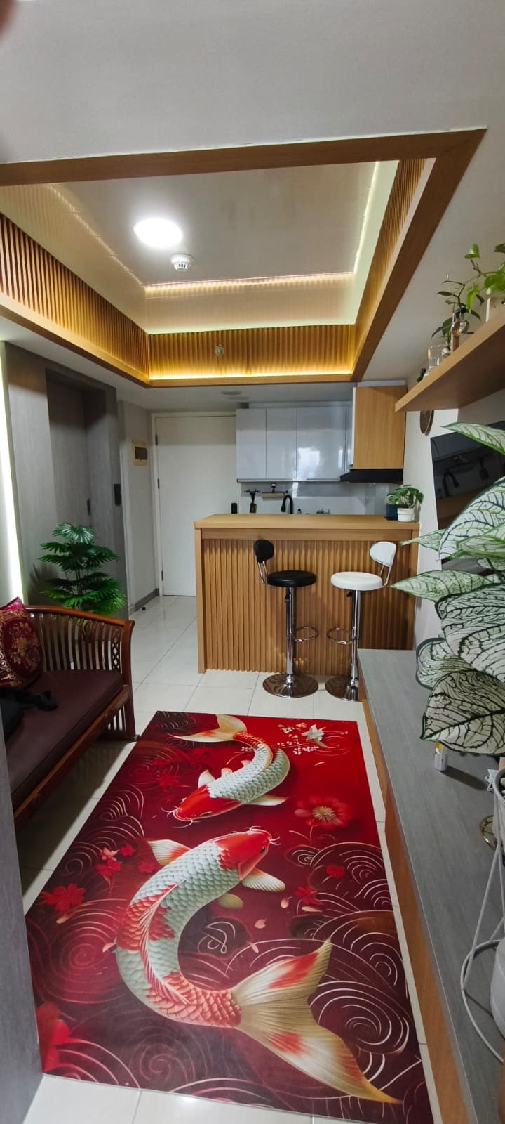 Proyek Kitchen Cipete — 6m linear, island marmer